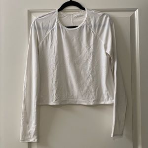 Lululemon Long Sleeve Crop Top